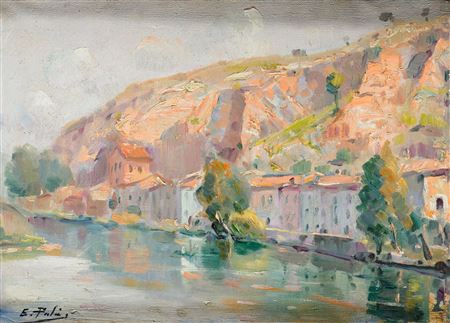 Coastal landscape by Eveli Pala Bofill - Auction record, sale price, and art valuation. Compare with similar artists and explore comparable artworks.