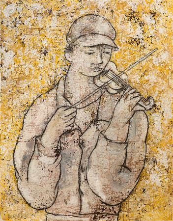 VIOLINISTA EN GROC