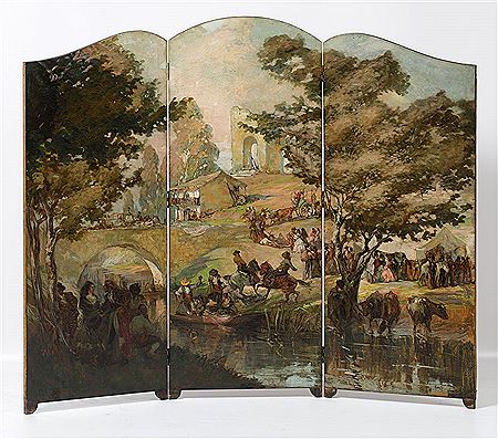 Sample artwork by Francisco Hohenleiter (1889 - 1968), known for mural decoration, posters, magazine illustration, book illustration - View similar artists and auction records