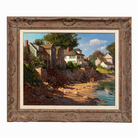 "Morning Light, Rockport Beach"