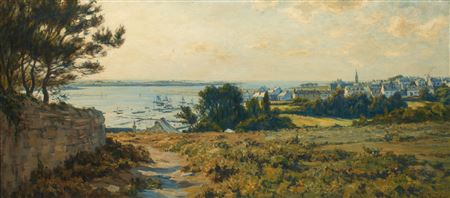 View on La Trinité-sur-Mer.