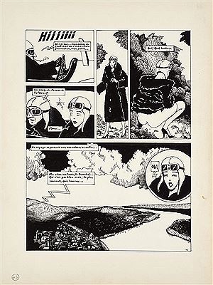 Sample artwork by Philippe Bertrand (1949 - 2010), known for painting, comic illustrations - View similar artists and auction records
