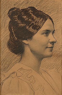 Presumed portrait of Marguerite, wife of the artist