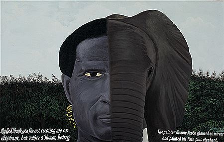 My God, Thank you for not creating me an elephant, but rather a Human Being, 2011