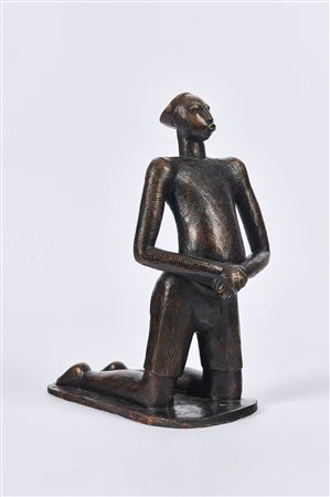 Kneeling figure, 1993
