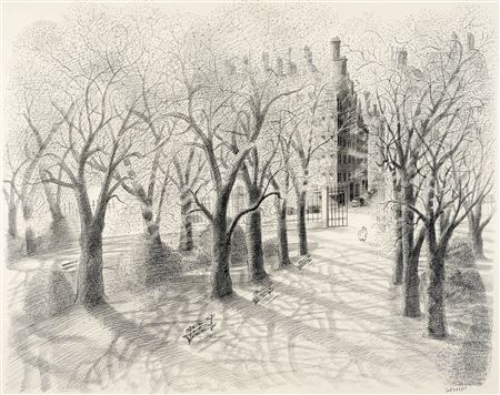 The Luxembourg garden