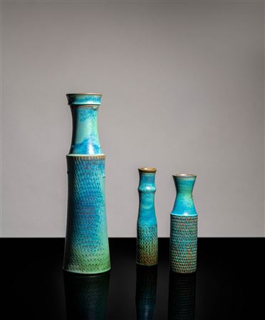 Suite of three vases - circa 1950