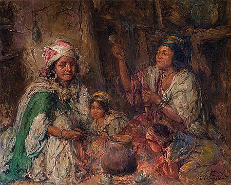 Sample artwork by Edouard Verschaffelt (1874 - 1955), known for portrait, figure painting - View similar artists and auction records