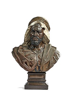 Buste de guerrier kabyle by Joseph Le Guluche - Auction record, sale price, and art valuation. Compare with similar artists and explore comparable artworks.