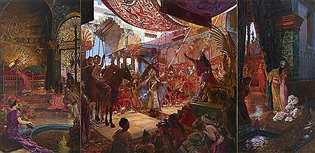 La légende merveilleuse de la reine de Saba et du roi Salomon, circa 1901