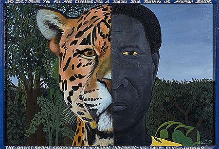 My God, I thank you for not creating me a jaguar but rather a human being