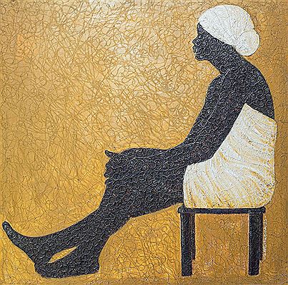 THE SINGLE STORY II 2020 by Uchay Joel Chima - Auction record, sale price, and art valuation. Compare with similar artists and explore comparable artworks.