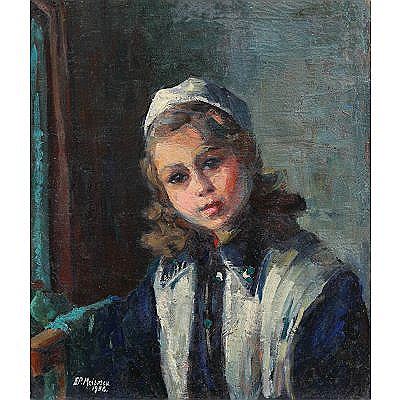 Sample artwork by Elena Moisescu (Born 1899), known for painting - View similar artists and auction records