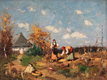 Potatoes Harvest