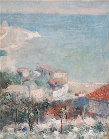 Landscape of Balchik by Gheorghe Juster - Auction record, sale price, and art valuation. Compare with similar artists and explore comparable artworks.