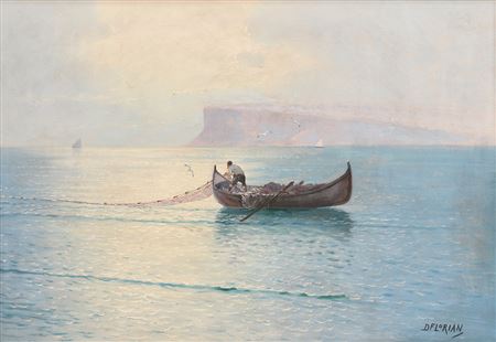 Going Fishing by Dimitrie Florian - Auction record, sale price, and art valuation. Compare with similar artists and explore comparable artworks.