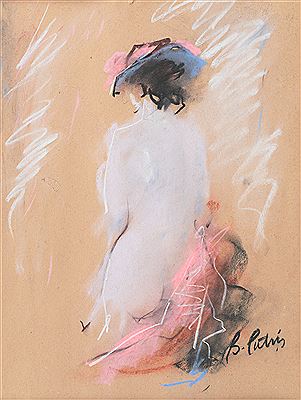 Nude from behind
