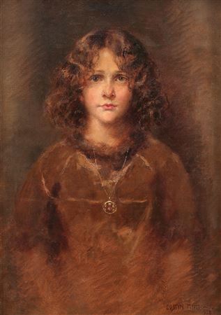 Portrait of a little girl [1918]