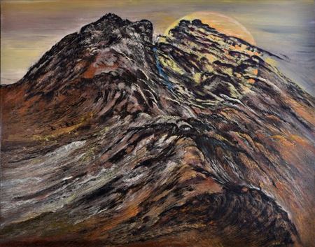 "Heliotrope Mountain I". 1995