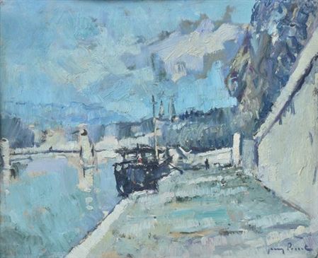 Lyon, les quais de Saône et le Coteau de la Croix-Rousse by Jean Perret - Auction record, sale price, and art valuation. Compare with similar artists and explore comparable artworks.