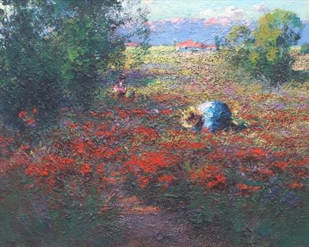 Sample artwork by Georges Ferro La Gree (Born 1941), known for painting - View similar artists and auction records