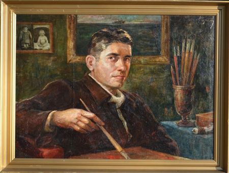 Sample artwork by Nikolai Ivanovich Getman (1917 - 2004), known for realism, painting - View similar artists and auction records