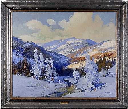 SNOW-COVERED LANDSCAPE