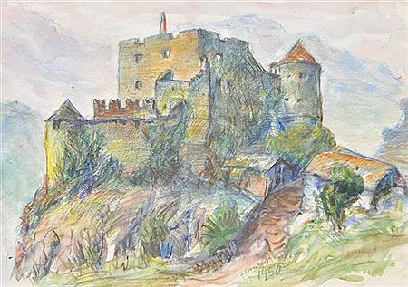 Sample artwork by Hans Prunster (1907 - 2005), known for painting - View similar artists and auction records