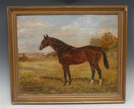 Equine Portrait, Carryduff by Walter Wasdell Trickett - Auction record, sale price, and art valuation. Compare with similar artists and explore comparable artworks.