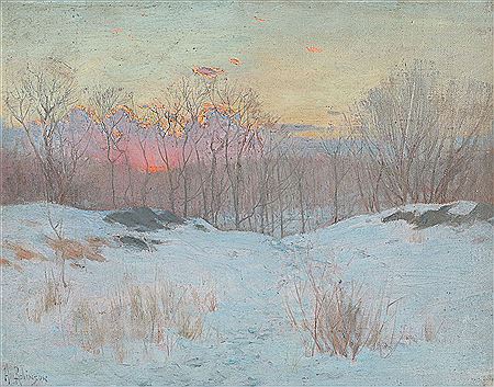 Wintry landscape