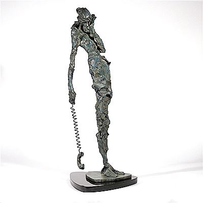 Woman with phone