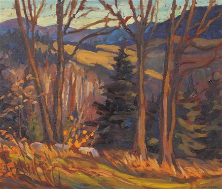 November Day, St. Sauveur Valley...
