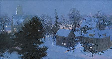 "Snowy Brunswick, Evening II" 1993