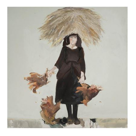 ''Woman with Chickens'', 1975