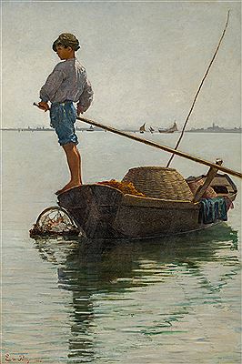 Sample artwork by Jean Edmond Baron De Pury (1845 - 1911), known for figure painting - View similar artists and auction records