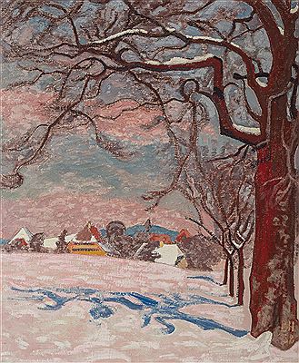 Sample artwork by Bruno Hesse (1905 - 1999), known for painting - View similar artists and auction records