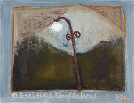Abseitige Dorflaterne,1981 by Karl Uelliger - Auction record, sale price, and art valuation. Compare with similar artists and explore comparable artworks.