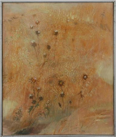 Golden Thistle Field, 1976