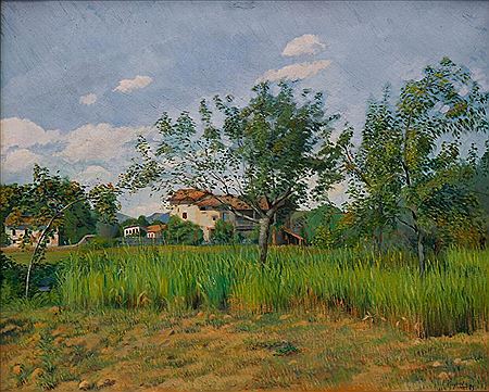 La Corominota, Olot. Balclis by Francesc Vayreda - Auction record, sale price, and art valuation. Compare with similar artists and explore comparable artworks.