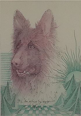 Sample artwork by Wolfgang Fratzscher (1944 - 2009), known for painting - View similar artists and auction records