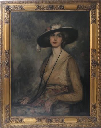 Portrait of Louisa Ann Inglis (1857-1935), wife of Sir James Charles Inglis by William George Robb - Auction record, sale price, and art valuation. Compare with similar artists and explore comparable artworks.