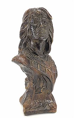 Native American Warrior Bust