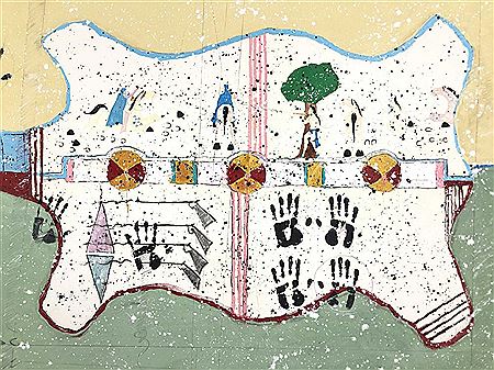 "BE WATCHFUL TO THE BACK FOR EVIL MAY BE THERE" by Randy Lee (White Horse) White - Auction record, sale price, and art valuation. Compare with similar artists and explore comparable artworks.