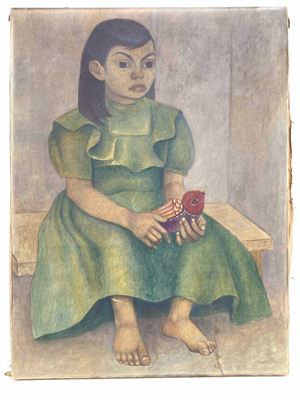 Girl Holding Small Bird