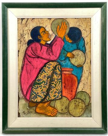 Woman & Small Child