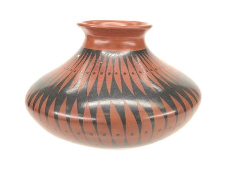 MATA ORTIZ RED CLAY POTTERY VASE