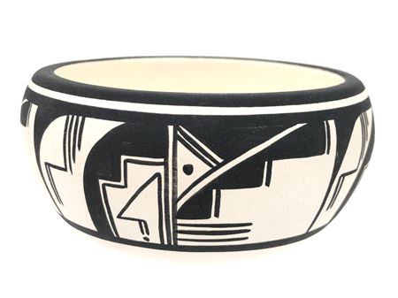 UTE MOUNTAIN ANASAZI POTTERY BOWL