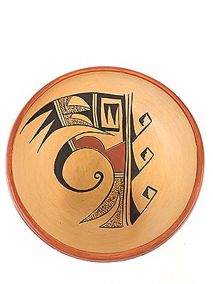 Sample artwork by Garnet Pavatea (1915 - 1981), known for pottery jars and bowls - View similar artists and auction records