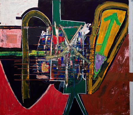 Sample artwork by Harold Barling Town (1924 - 1990), known for painting, illustration, printmaking, murals and sculpture - View similar artists and auction records