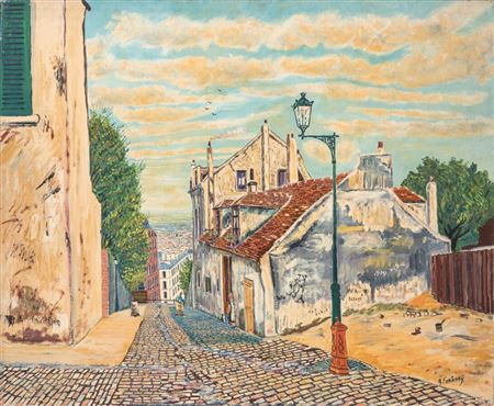 Paysage de Montmartre